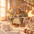 Personalized New grandparent Ornament, Promoted to Grandma ornament, for new grandparents