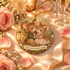 Personalized Engagement Ornament, She Said Yes engagement ornament, for newly engaged couples
