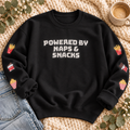 Naps and Snacks Glitter Sweatshirt