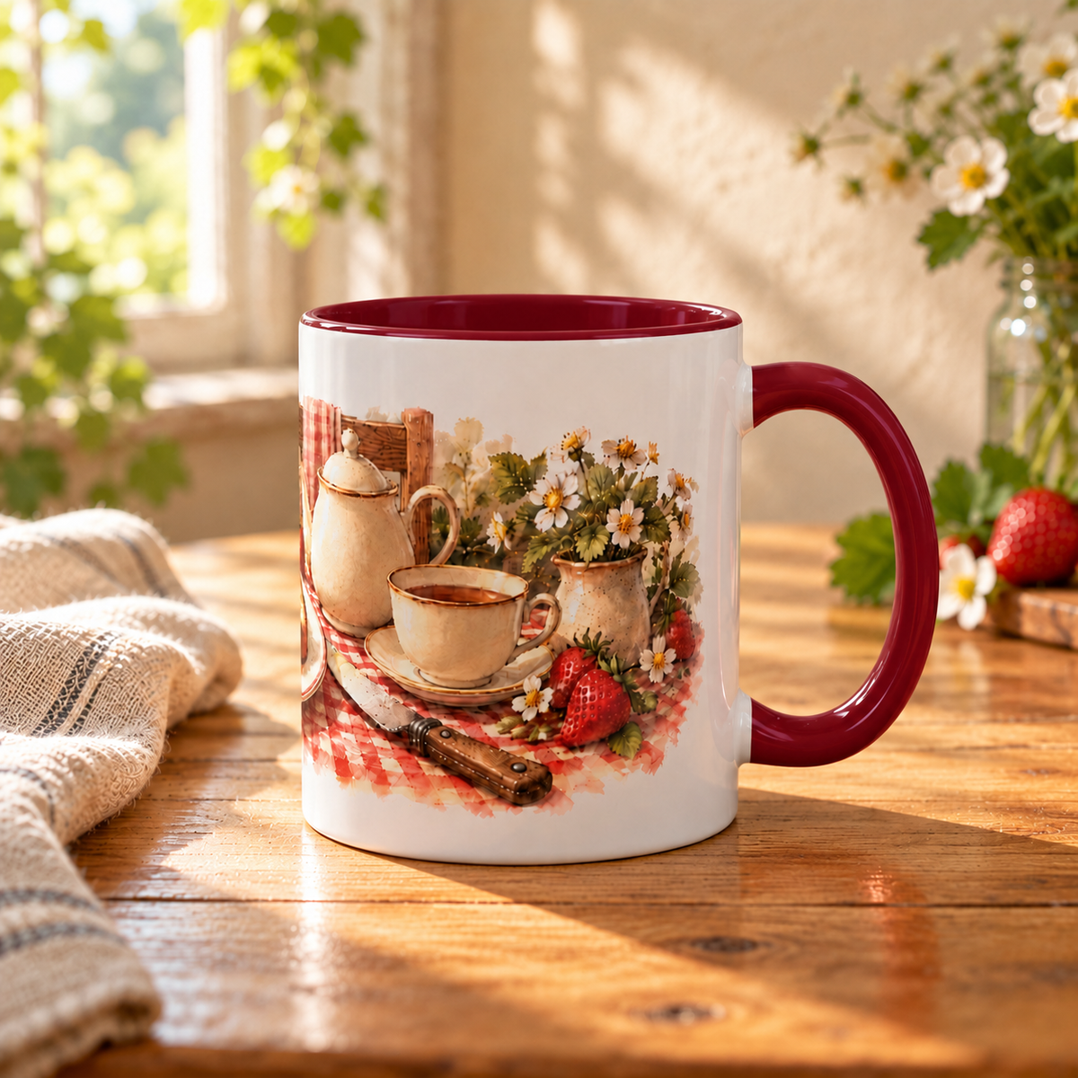 Buttered Toast Breakfast Mug