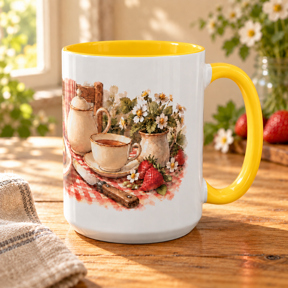 Buttered Toast Breakfast Mug