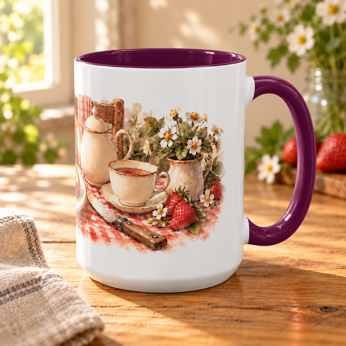Buttered Toast Breakfast Mug