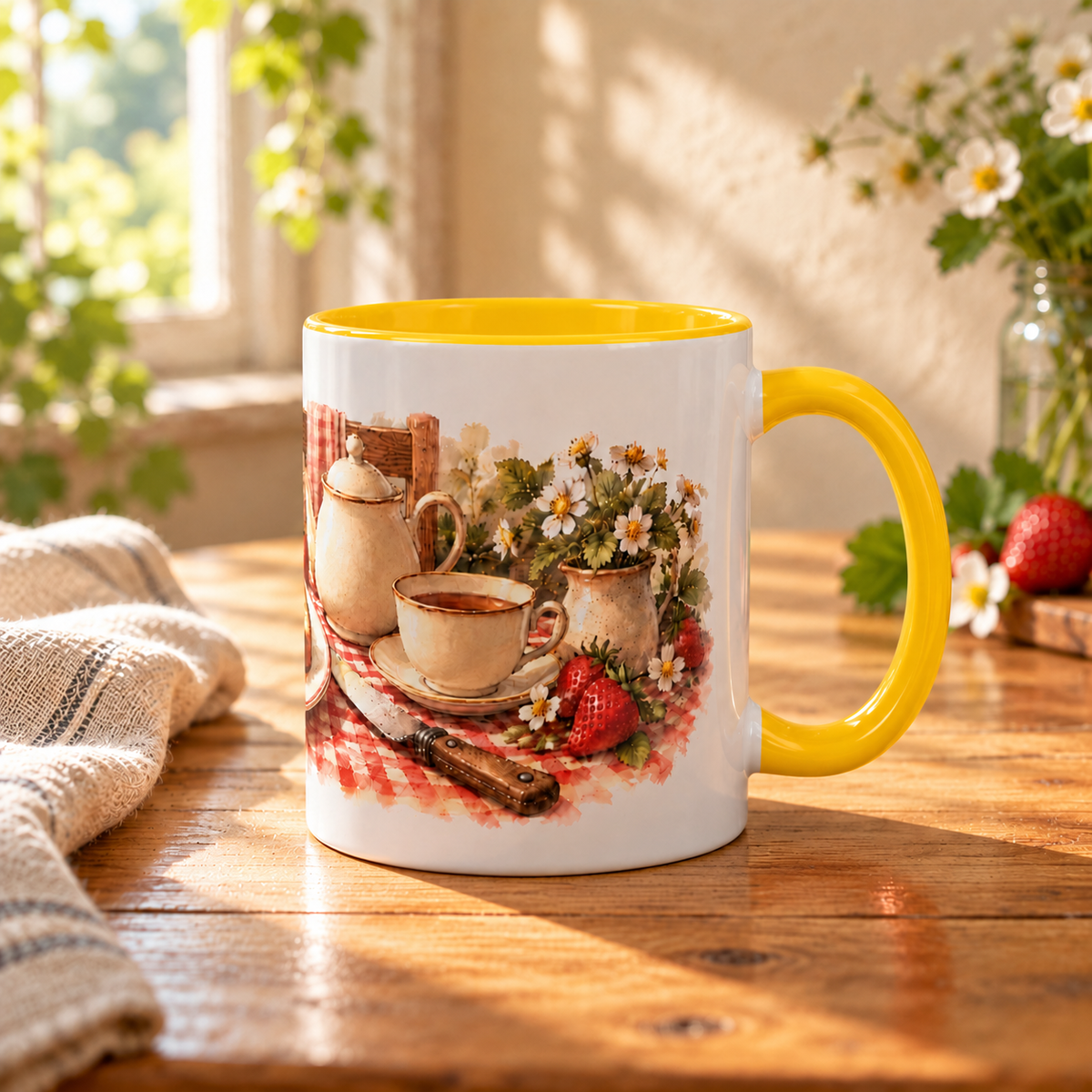 Buttered Toast Breakfast Mug