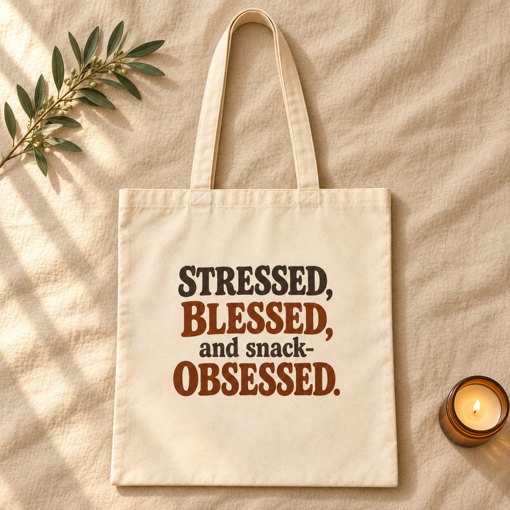 Blessed and Obsessed Tote Bag