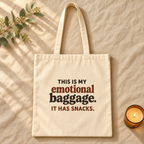 Emotional Bag of Snacks Tote