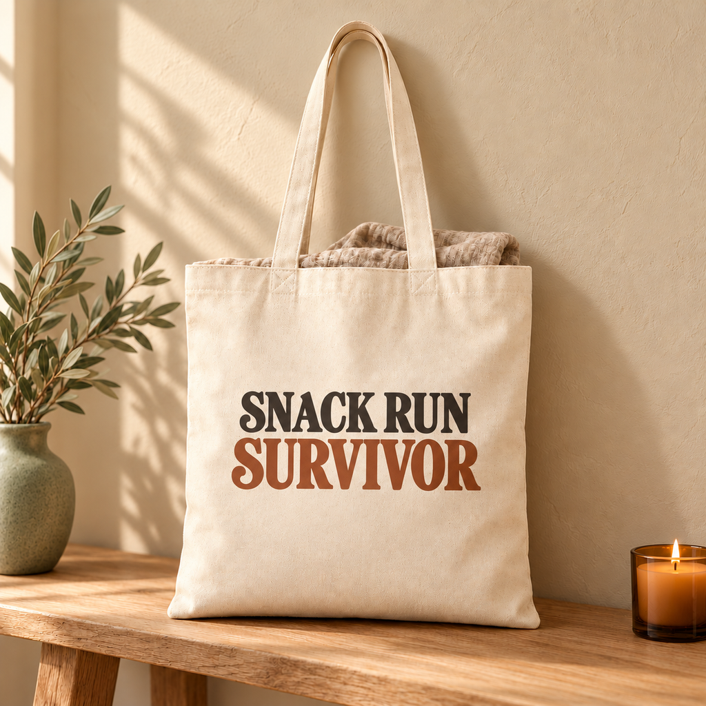 Snack Run Survivor Tote Bag