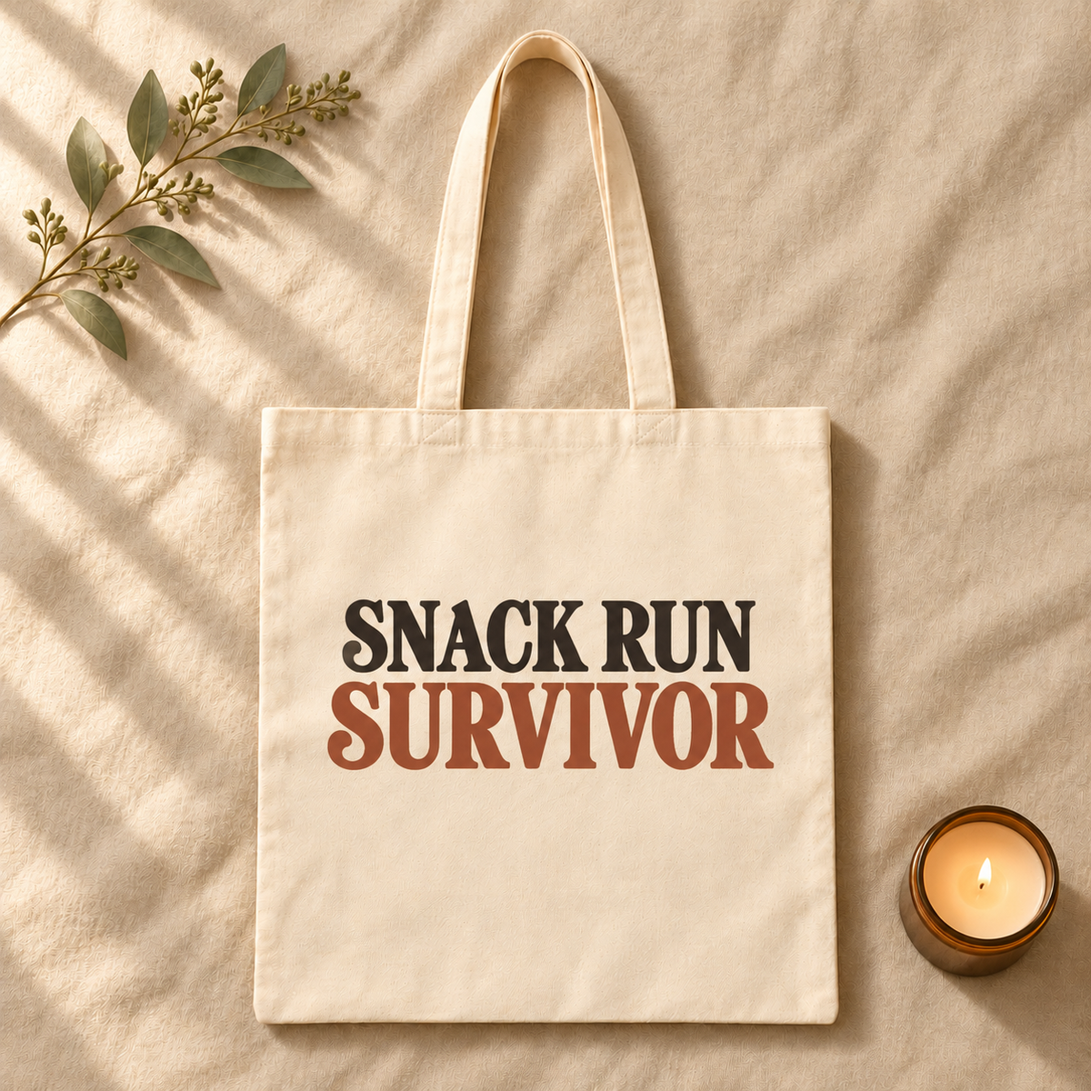 Snack Run Survivor Tote Bag