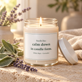 Gentle Calm Down Candle