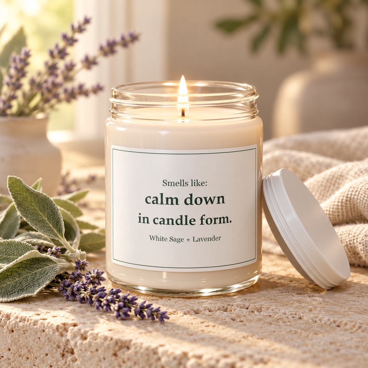 Gentle Calm Down Candle