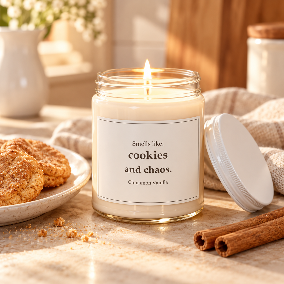 Cookies and Chaos Candle
